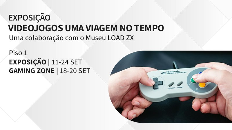 Do ZX Spectrum às consolas: Viaja no tempo no CoimbraShopping